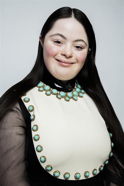 ellie goldstein gucci model|ellie goldstein down syndrome.